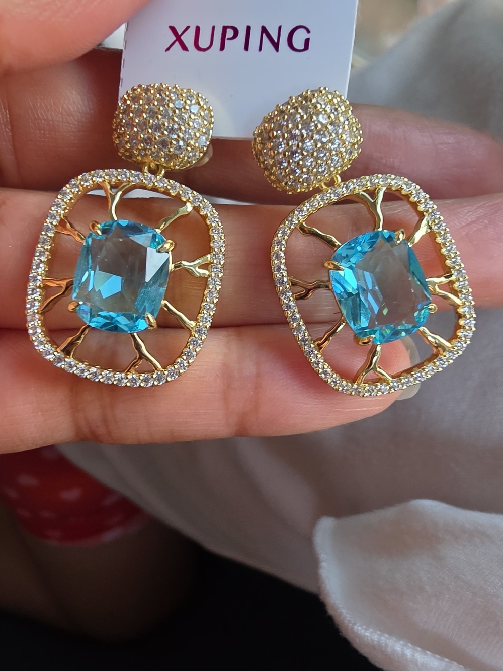 Hermosos Aretes Oro Laminado 14k